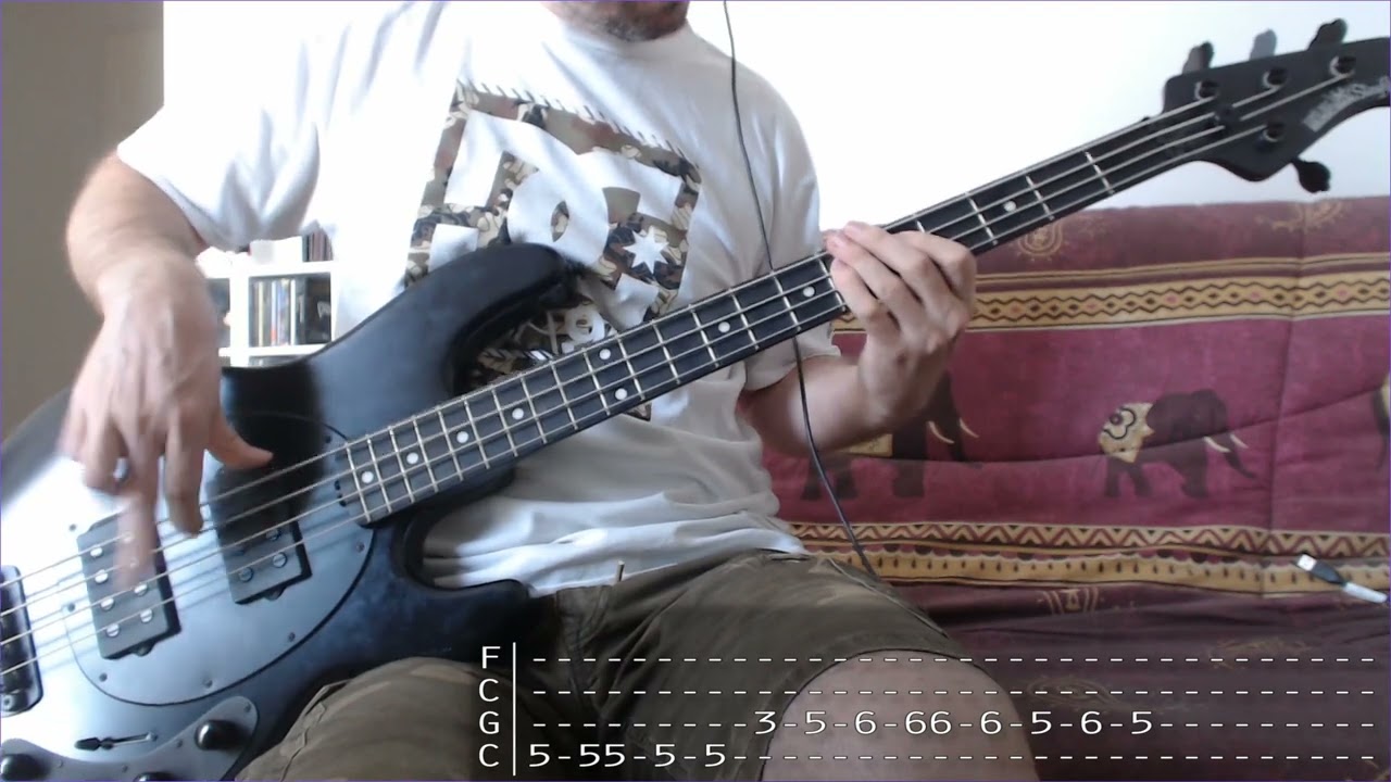 SiM - Blah Blah Blah [Bass Cover + Tab]