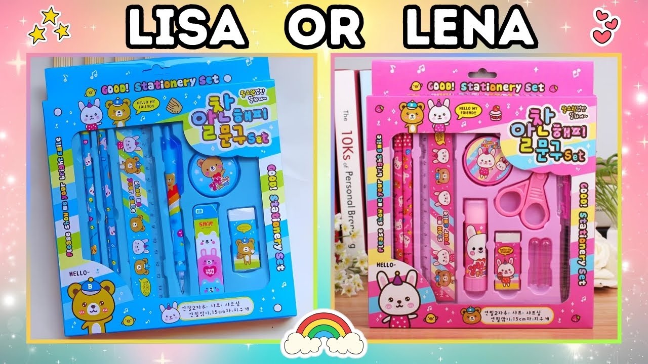 Lisa or Lena 💞 Stationery & School Supplies 💌📒🎒✏️