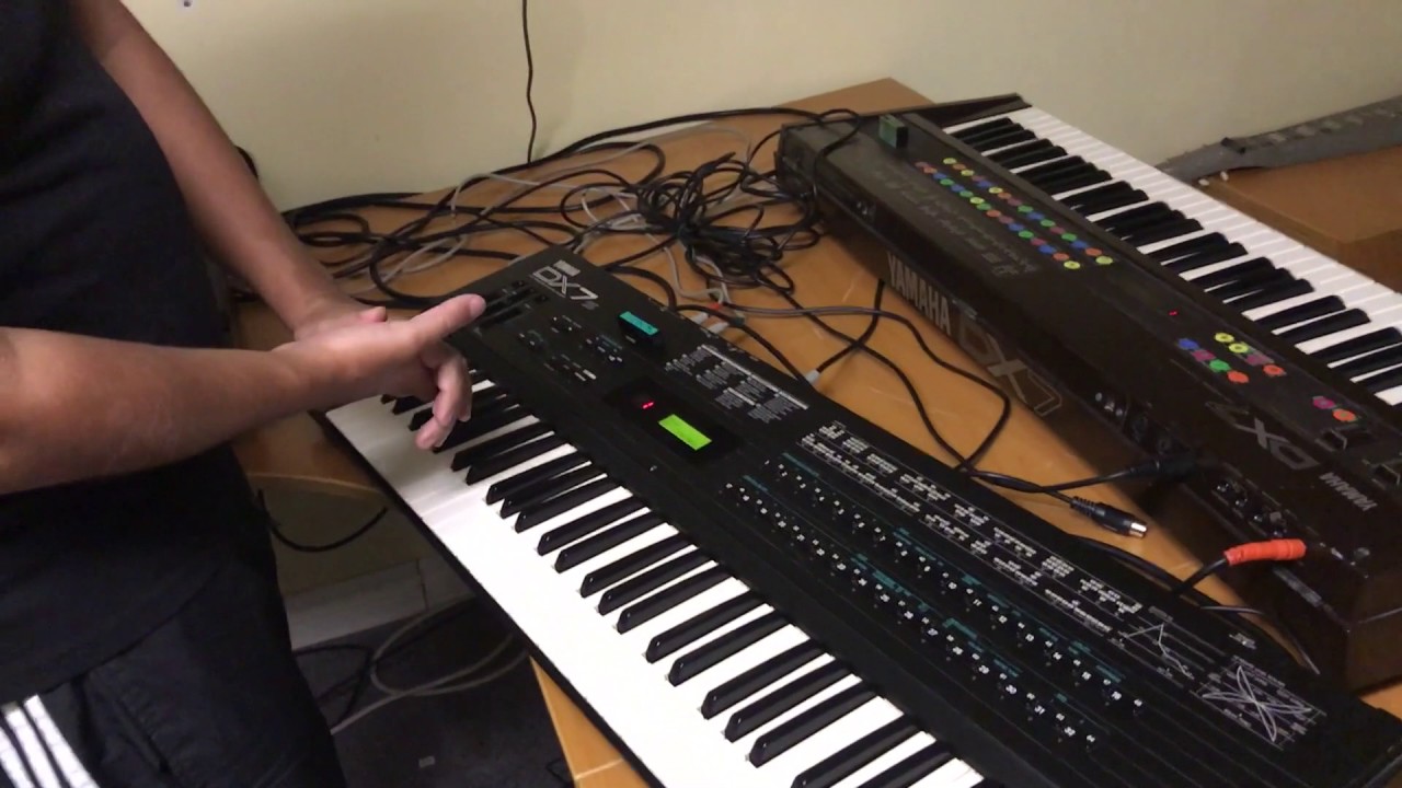 Restoring Yamaha DX7S from cartridge