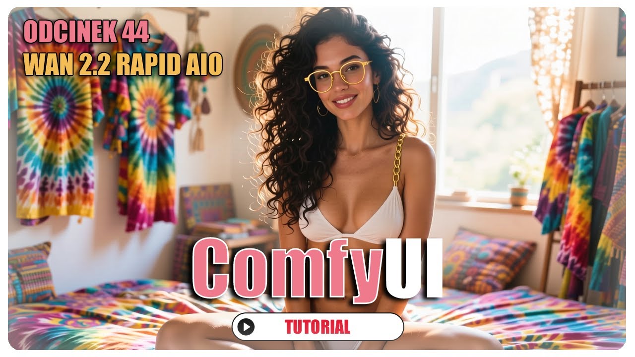 ComfyUI | Seria: Odcinek 44 – Wan 2.2 Rapid AIO: Filmy Bez Ograniczeń i Cenzury 🎥🎬 (tutorial)