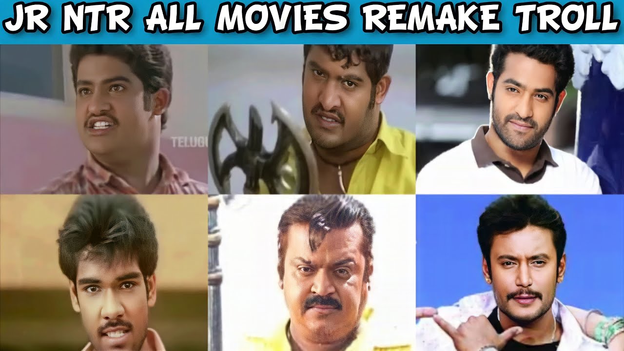 Jr NTR All Movies Remake Troll - Telugu Trolls