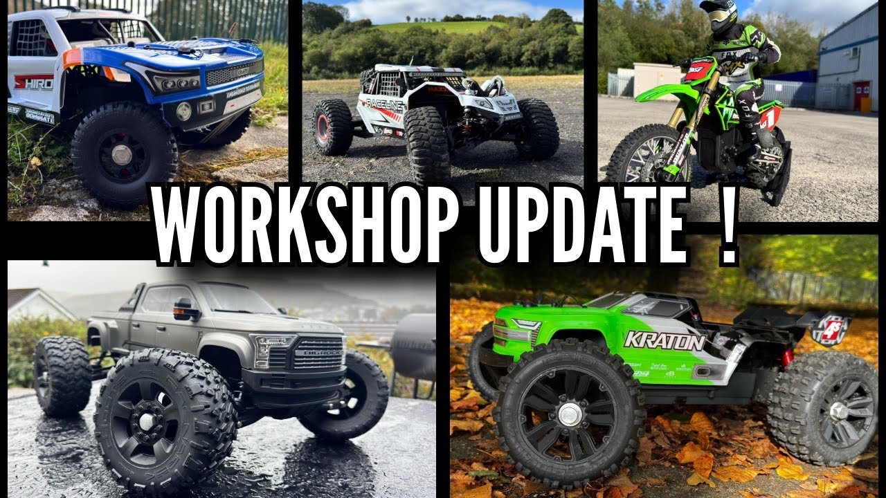 В этом месяце на ChriswithaC RC! Обновления мастерской, новые сборки и грандиозные улучшения! 🔥