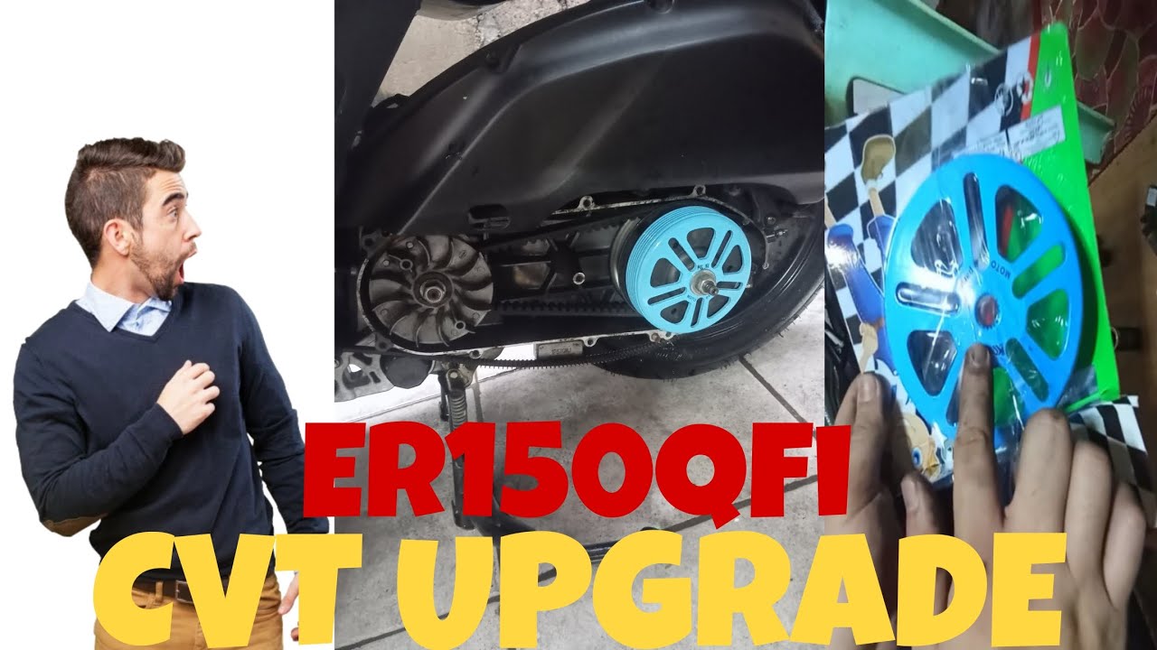 EASYRIDE 150FI CVT UPGRADE!! #easyride150fi #motorstar #diy #motorcyclediy #cvtips