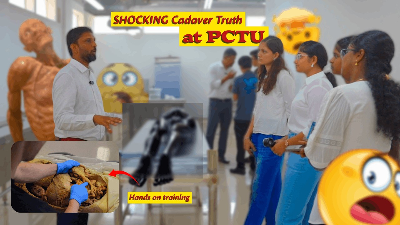 Real Human Cadavers at PCTU Vietnam: Inside the Anatomy Lab for MBBS Students| #mbbsinvietnam #neet