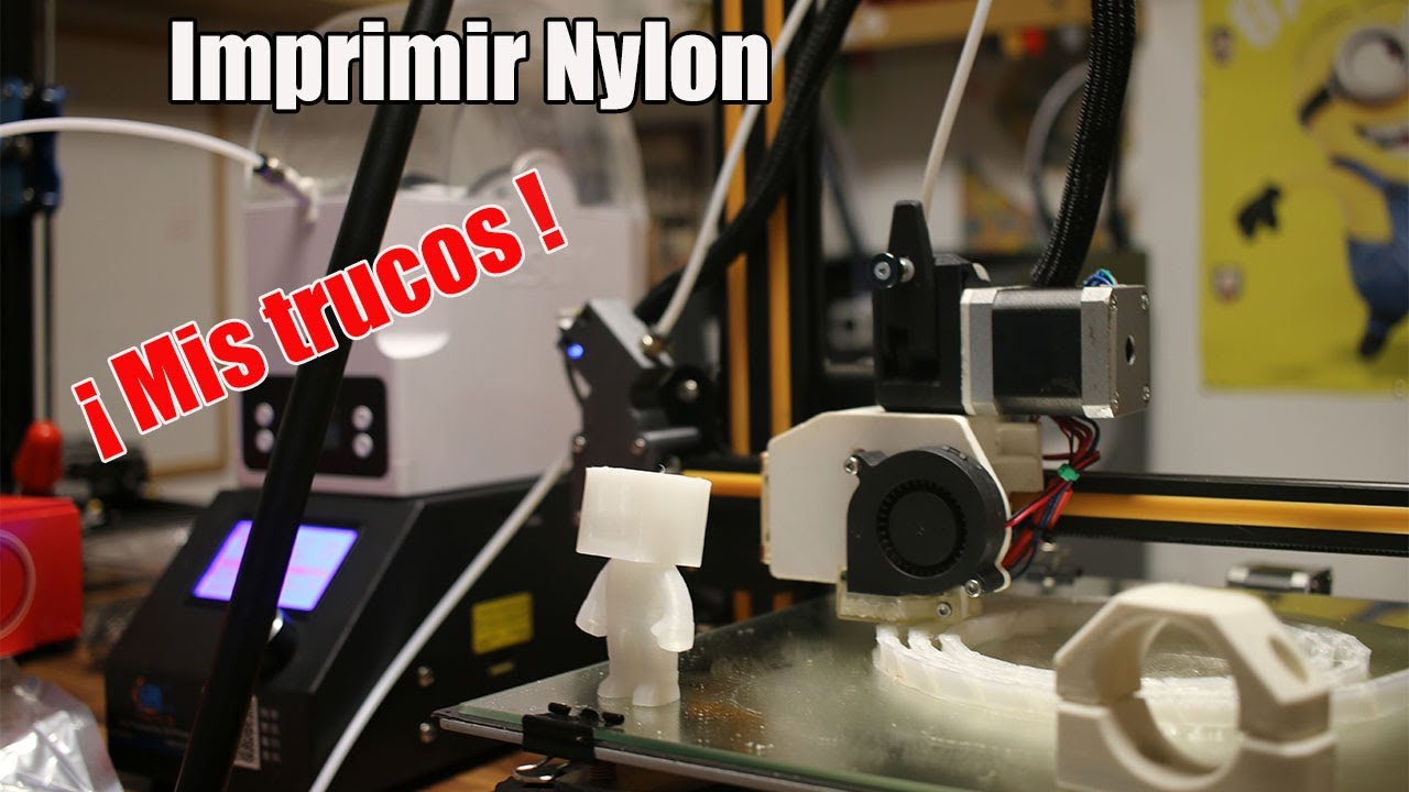 Mis trucos para imprimir en 3d Nylon