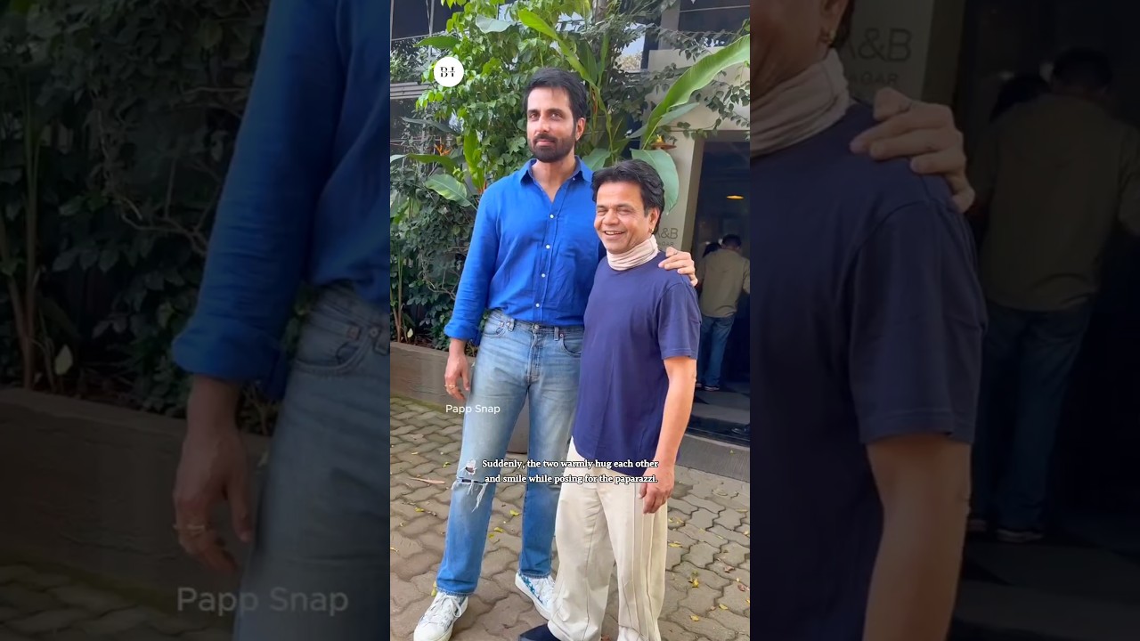 Rajpal Yadav Meets Sonu Sood After Jail | Viral Hug Video Sparks Reactions 😱