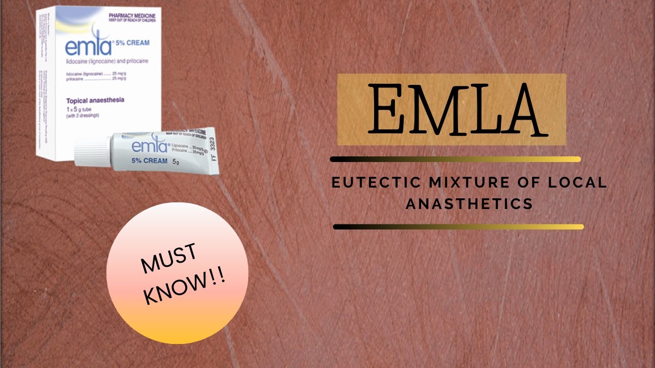 EMLA | Eutectic Mixture Of Local Anesthetics | DENTO FRIEND