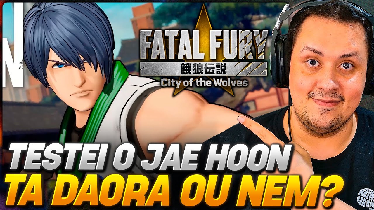 CORRE! JÁ JOGUEI com KIM JAE HOON da SEASON 2 de FATAL FURY COTW! Tá DAORA MESMO?