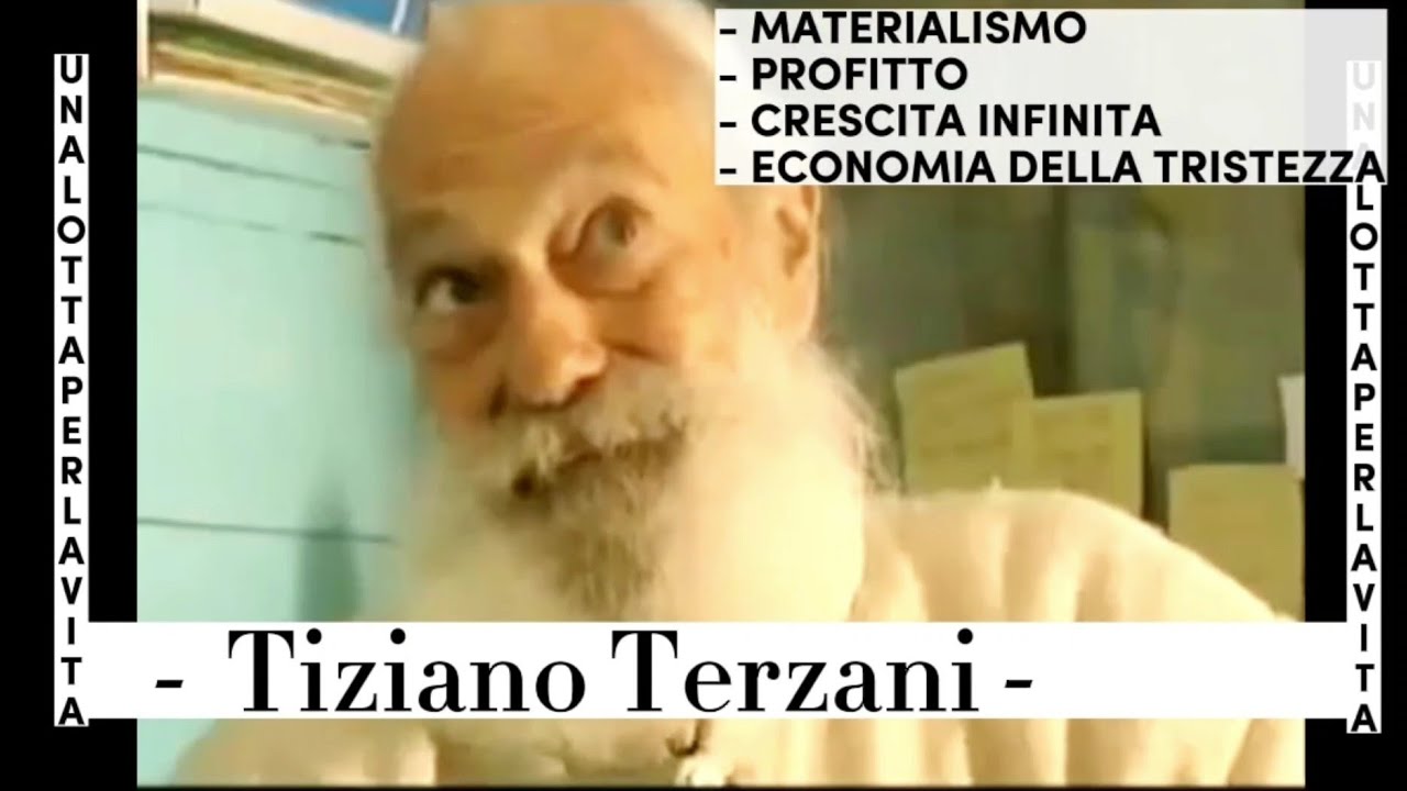 Accontentarsi, C'&egrave; altro al di l&agrave; della materia, Materialismo, Economia, Profitto, Crescita infinita
