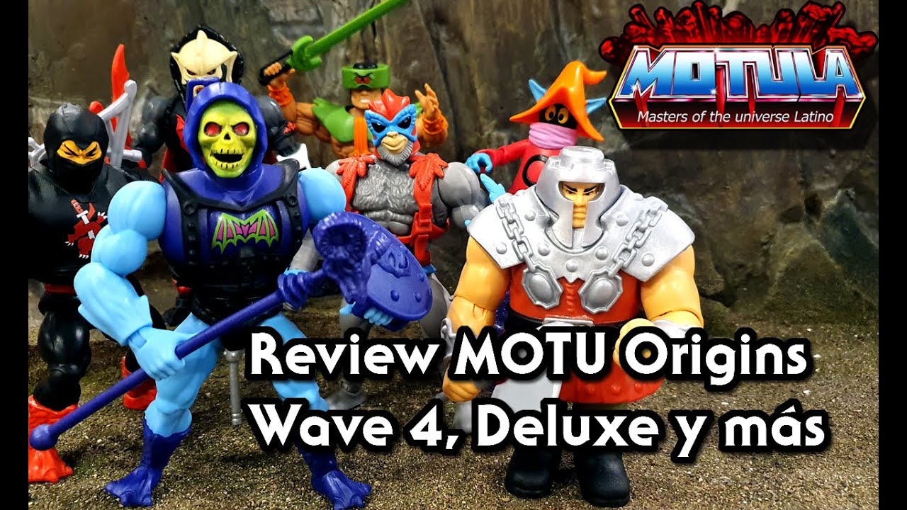 Mas figuras Origins, Wave 4, Deluxe y mas