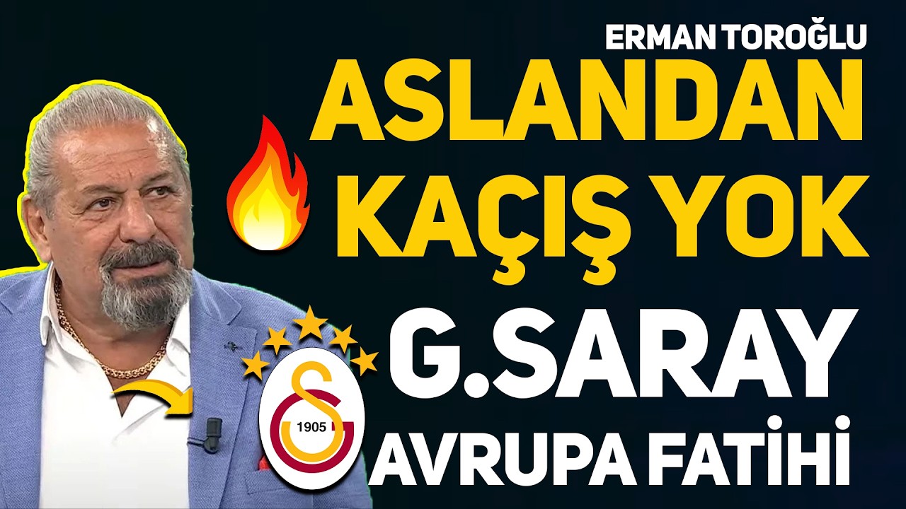 GALATASARAY'IN JUVENTUS'U ELEMESİNİN ARDINDAN TARİHİ MANŞETLER! ERMAN TOROĞLU, GS'DEN KAÇIŞ YOK!