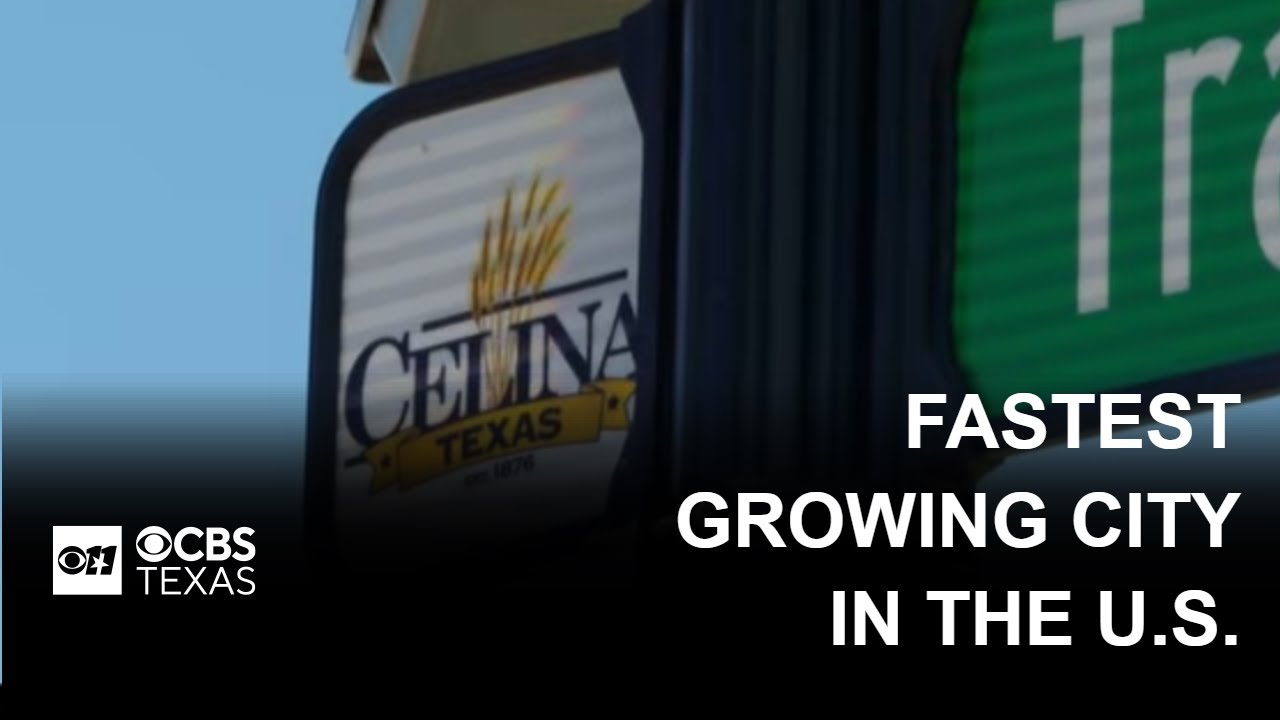 Celina is the fastest growing North Texas city, among the top five in the country