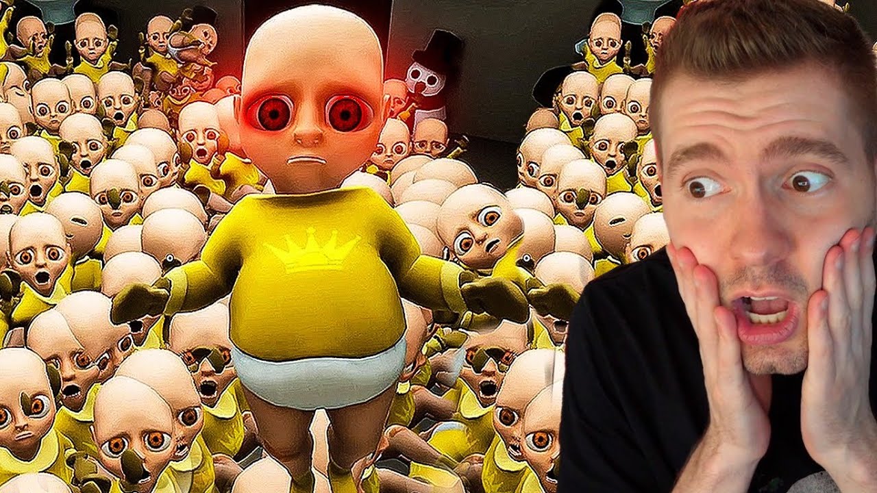 O BEBÊ AMARELO ficou POSSUÍDO!!! (incontrolável) - The Baby in Yellow