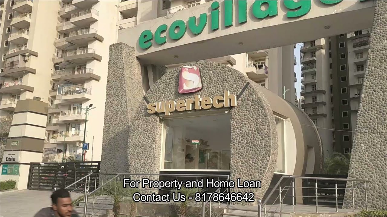 Supertech Eco Village 1 Complete Information 3 bhk 1267 Sqft ! Affordable Society Noida Extension