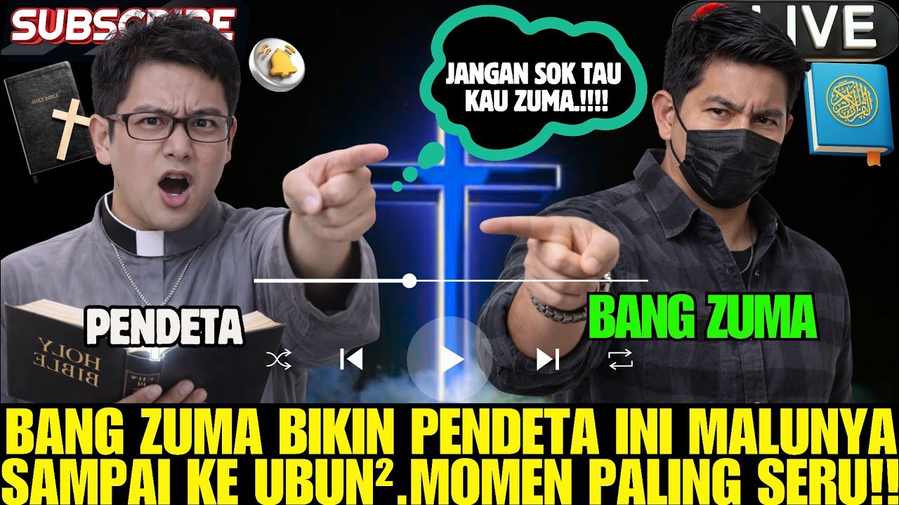 Bang Zuma Bikin pendeta ini Malunya Sampai sepanjang masa,Tidak Bisa Menghindar di momen Seru Ini😲‼️