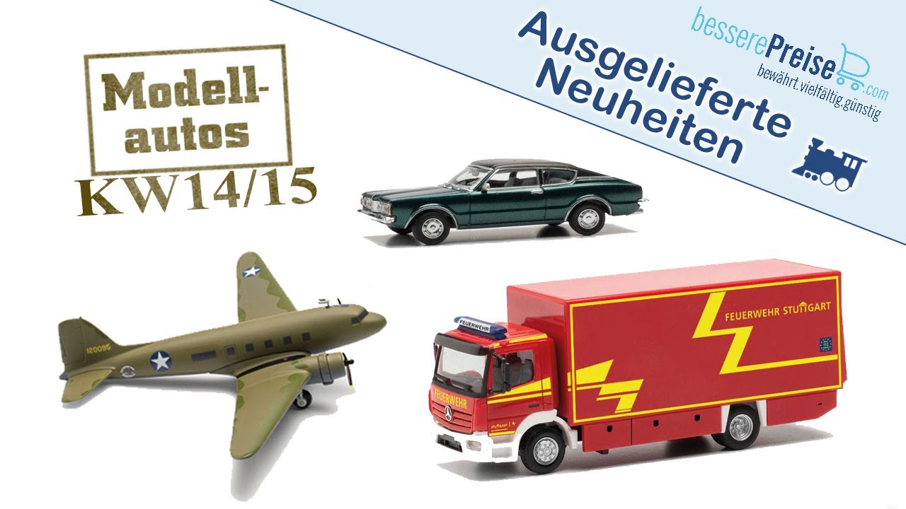 Eingetroffene Modellauto Neuheiten | KW 14/15 2023
