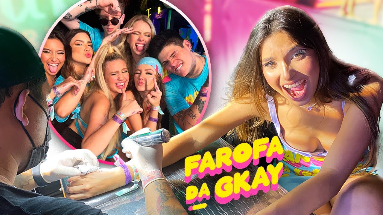 FIZEMOS UMA TATUAGEM JUNTOS NA FAROFA DA GKAY!