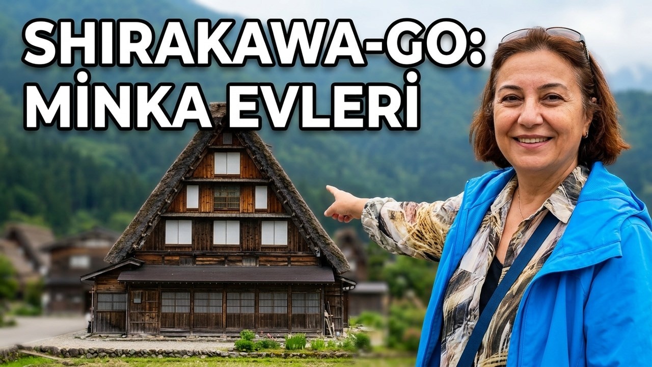 Shirakawago'da Olağanüstü Minka Evleri | Japonya'nın Tarihine Şahit Olduk! ASMR
