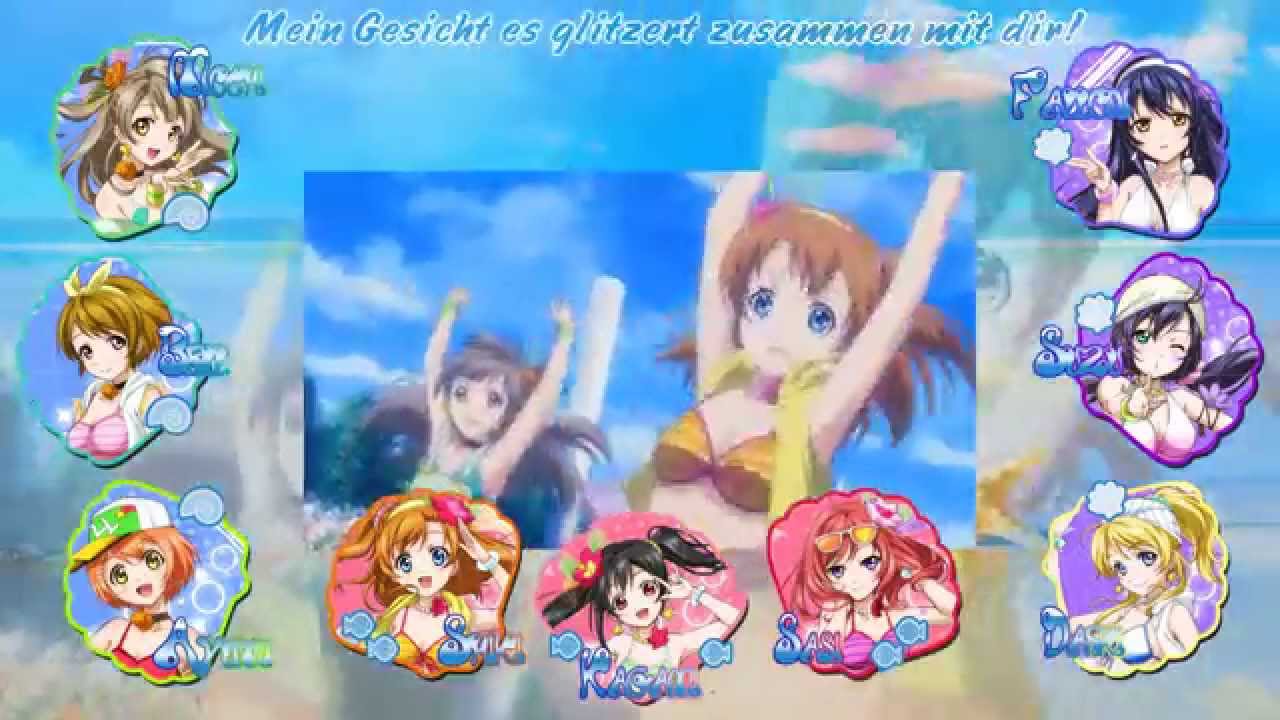 ♪ Love Live School Idol Projekt ~ Natsuiro egao de 1, 2 Jump ~ German 【GroupCover】♪