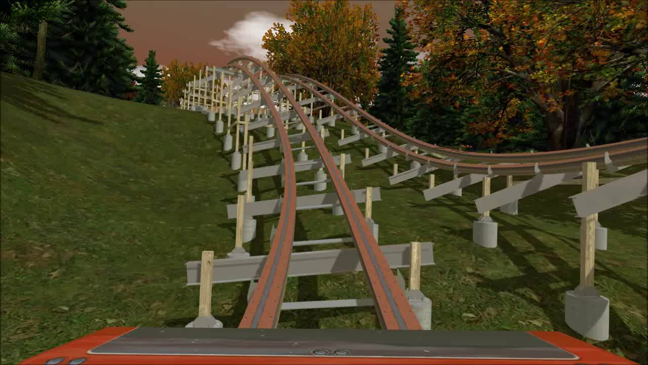 Jersey Devil (No Limits 2 wooden hyper coaster)