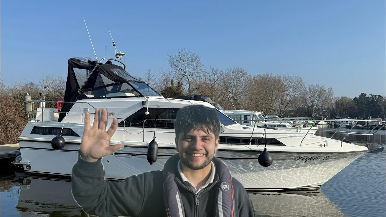 1995 Aquafibre Bounty Boats 10/70 - Walkthrough Video