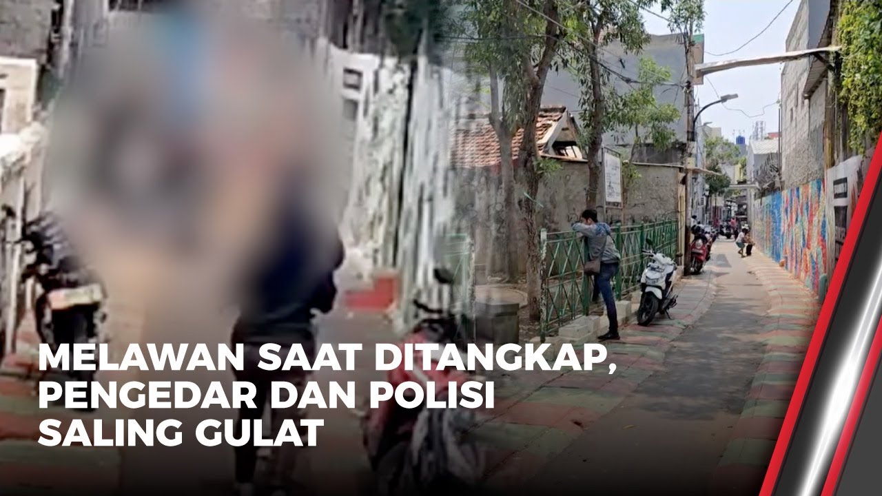 Aksi Penangkapan Seorang Pemuda Pengedar Narkoba di Kemayoran | OneNews Update