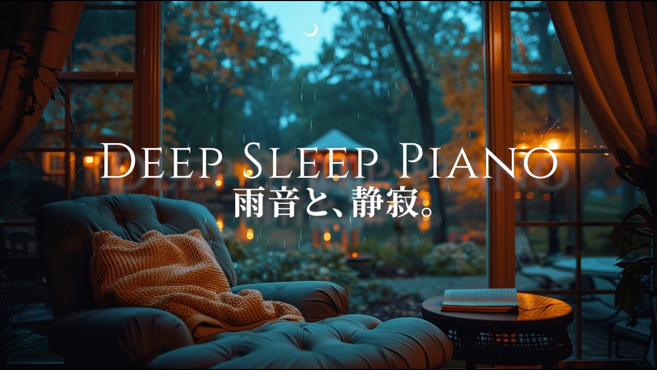DEEP SLEEP PIANO｜雨音と、静寂。