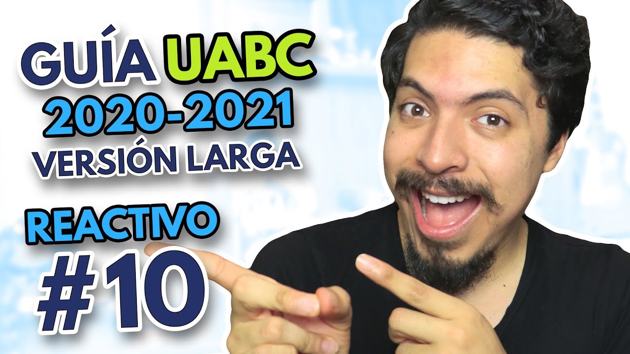 Guía UABC  | Ejercicio #10 Versión larga | Admisiones UABC