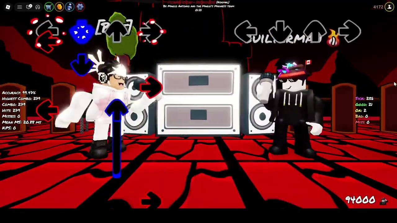 Roblox Funky Friday - Overdue (Old Version) - Song #37