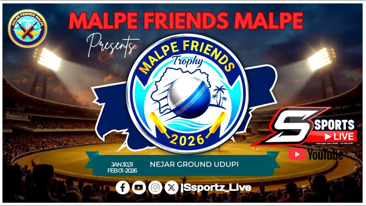 || FRIENDS TROPHY -2026 | MALPE AREAWISE & UDUPI -DK| FINAL DAY| FLOODLIGHT CRICKET TOURNAMENT |