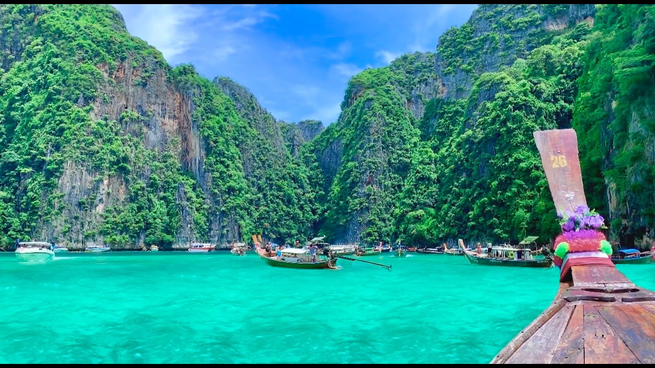 🇹🇭PHUKET VLOG [2/3] PHI PHI ISLANDS BOAT TOUR & SNORKELING | PHI PHI LEY, PHI PHI DON, BAMBOO ISLAND