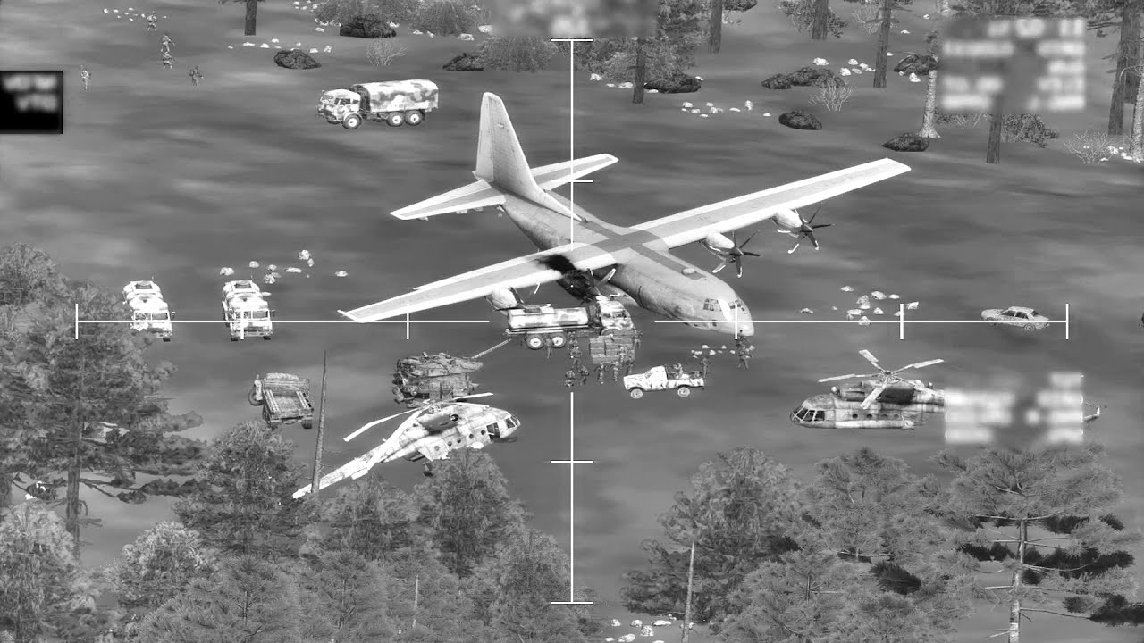 ARMA 3: AC-130U Downed by Insurgents | Military Simulator (Gameplay)