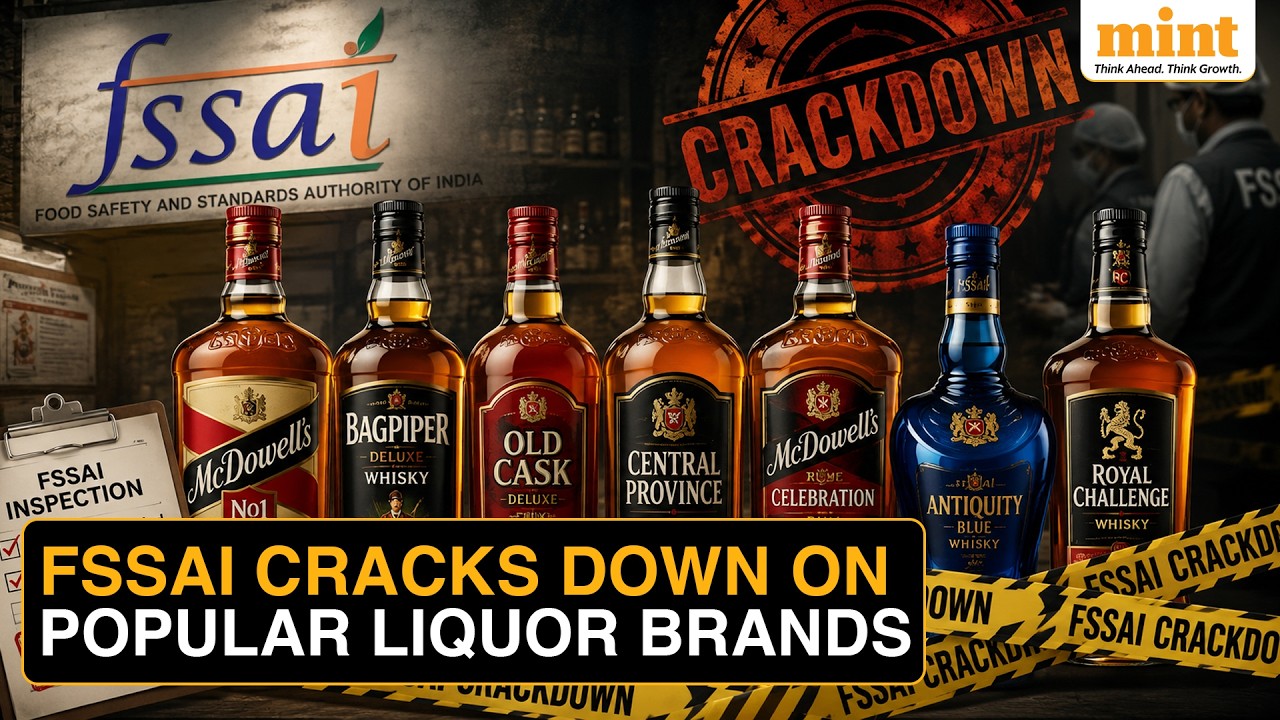 From Old Monk To McDowell's: FSSAI Bans India's Top Liquor Brands Over Misleading Labels | Details