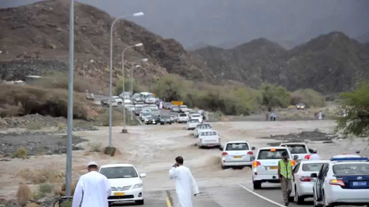 عواصف الصيف وادي العق ولاية سمائل07/09/2015