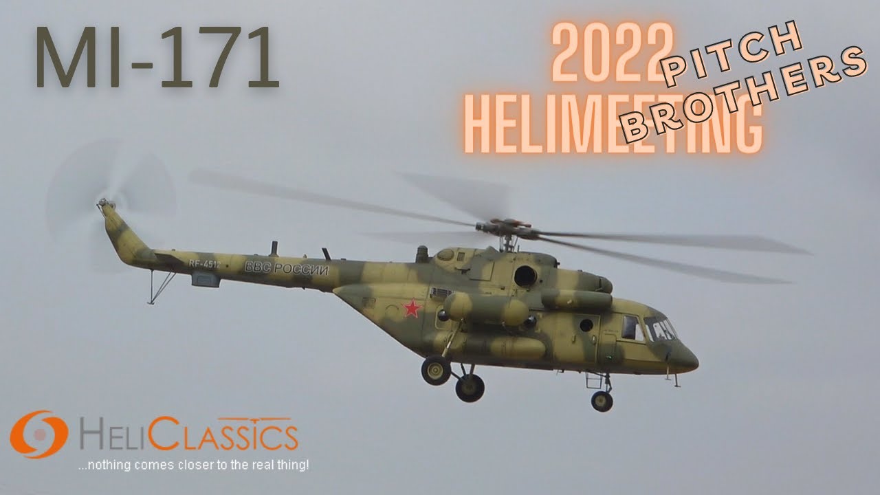 RC STUNNING SCALE MI-171 BY HELICLASSICS (Helitreffen Pitch Brothers 2022)