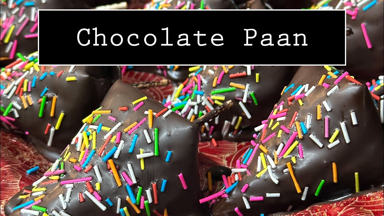 Chocolate Paan Recipe||Chocolate Paan Kaise Banta Hain#viral#chocolatepaan#streetfood#indianfood#yt