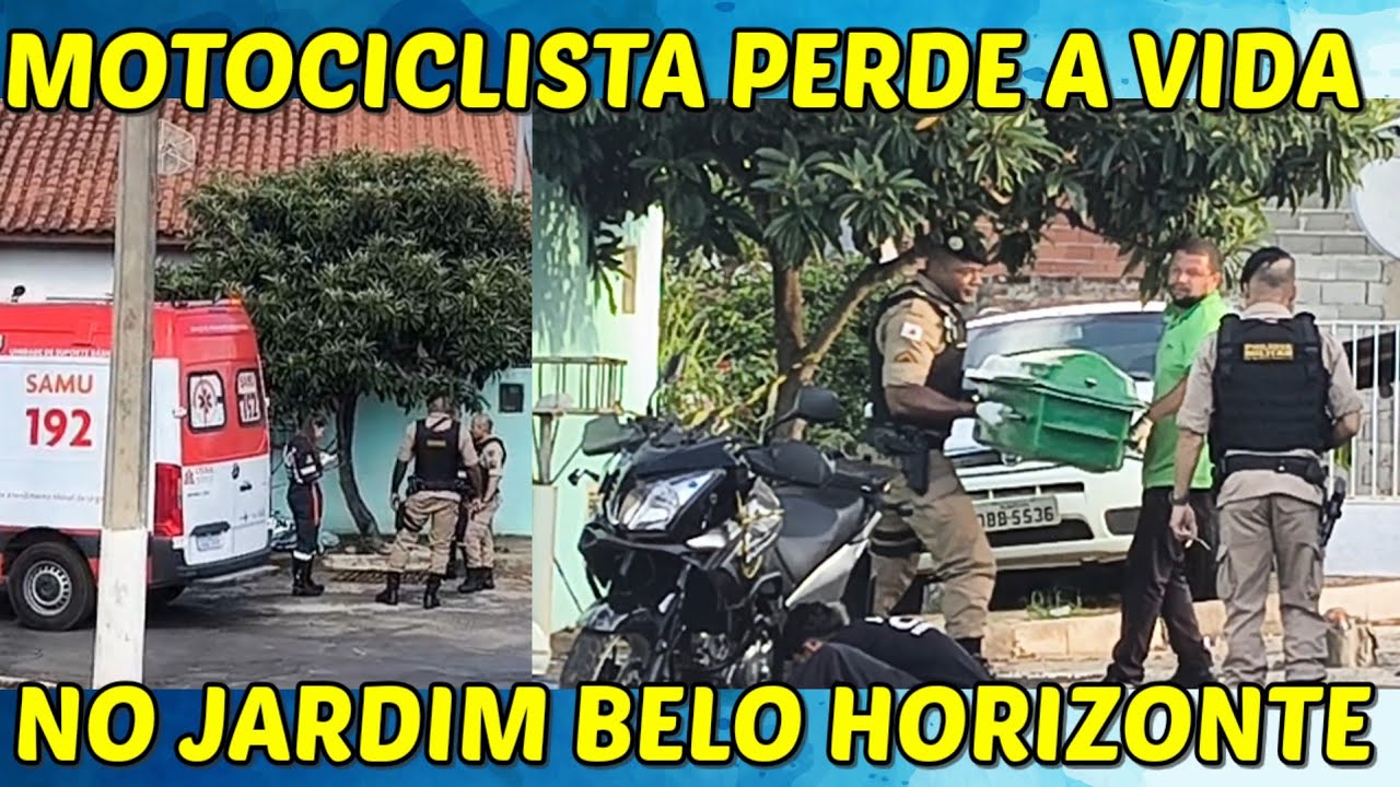 Motociclista perde a vida no Jd Belo Horizonte em Ouro Fino 