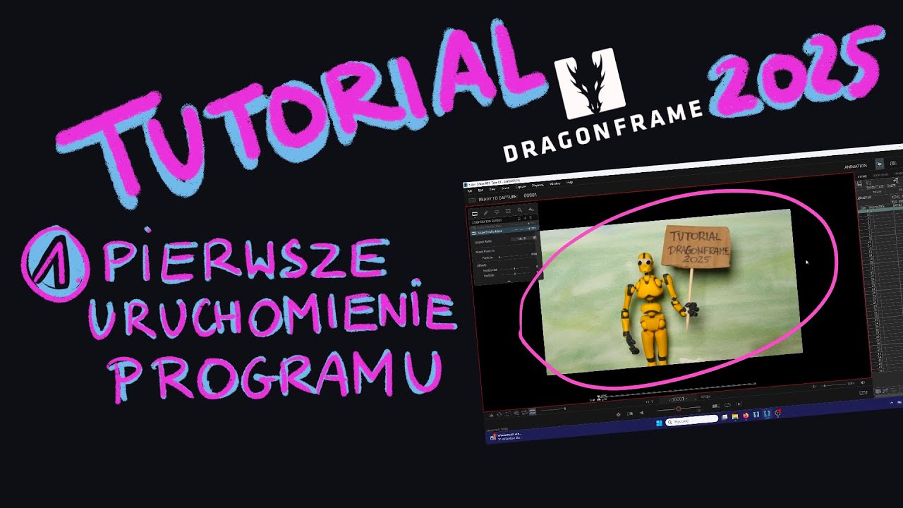 1: Pierwsze Uruchomienie- Tutorial Dragonframe 2025