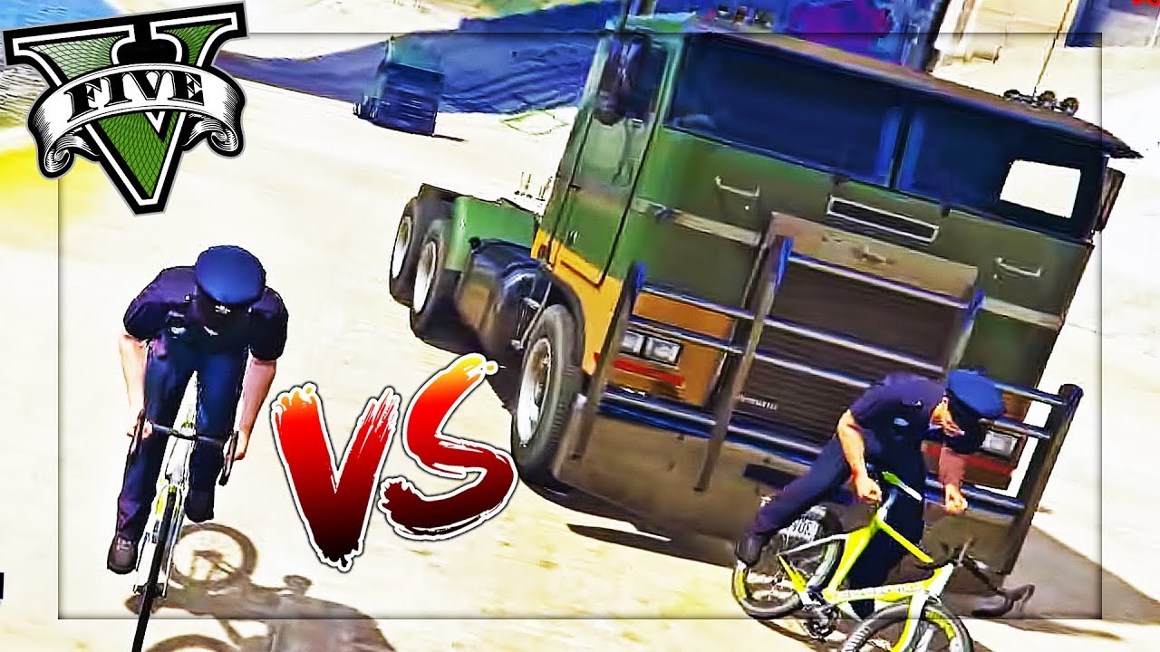 CRAZIEST GAMEMODE EVER!? BIKES VS TRUCKS!