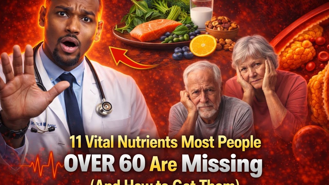 11 Vital Nutrients Most People Over 60 Are Missing (And How to Get Them)