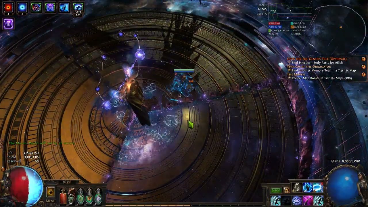 PoE 3.27 - Ice Nova of Frostbolts - Maven Voidstone