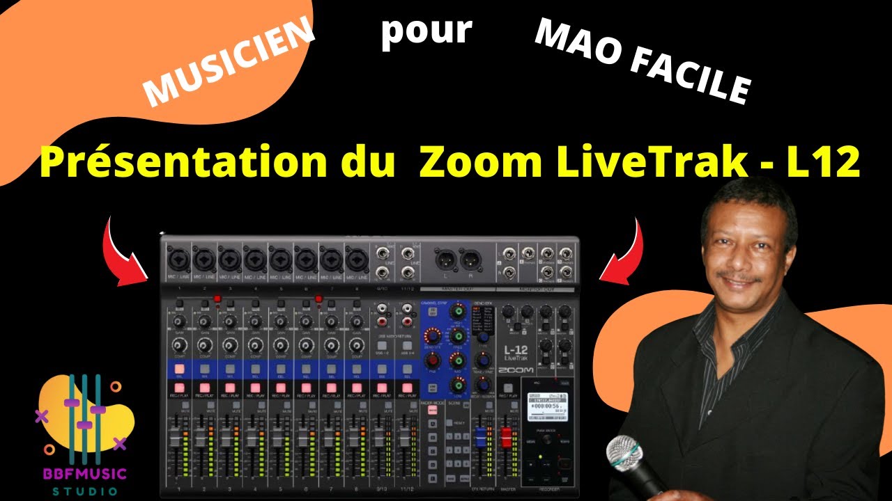 ZOOM LiveTrak - L12 - Présentation - Part.1 !