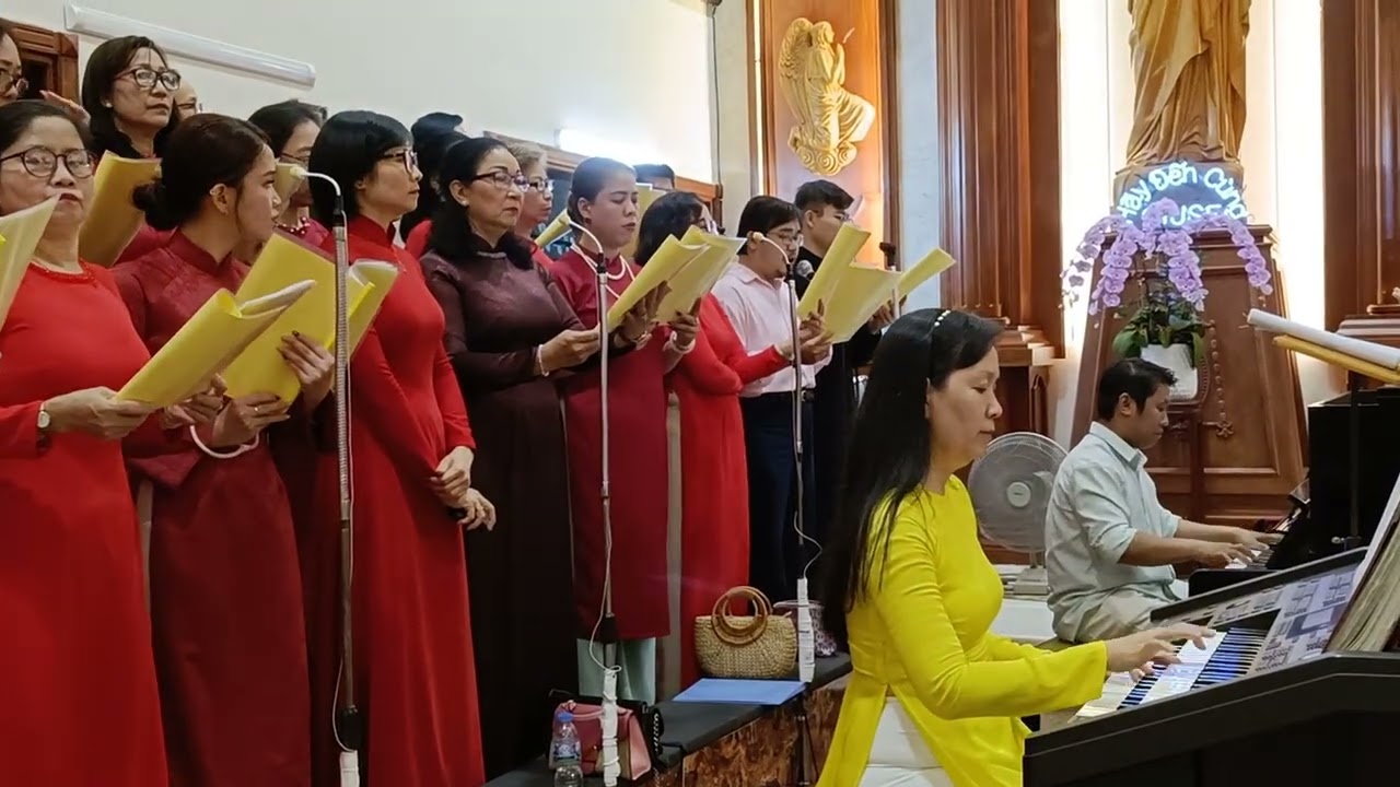 XUÂN CÓ CHÚA ( Anphong Hoan) CĐ.MONICA#gxbuiphat#giaohattandinh#tgpsaigon 