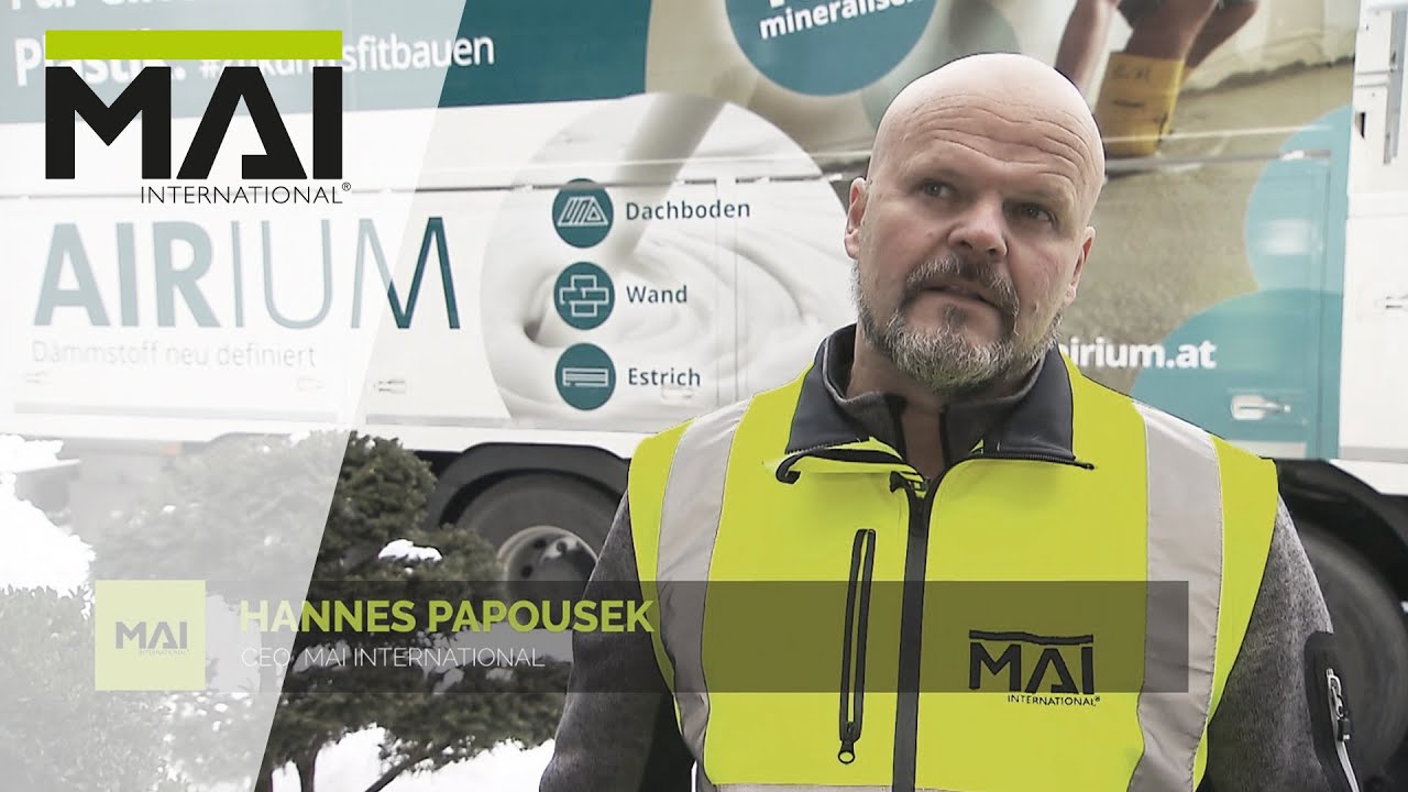 Was ist der Airium Truck? Dämmstoff neu definiert!