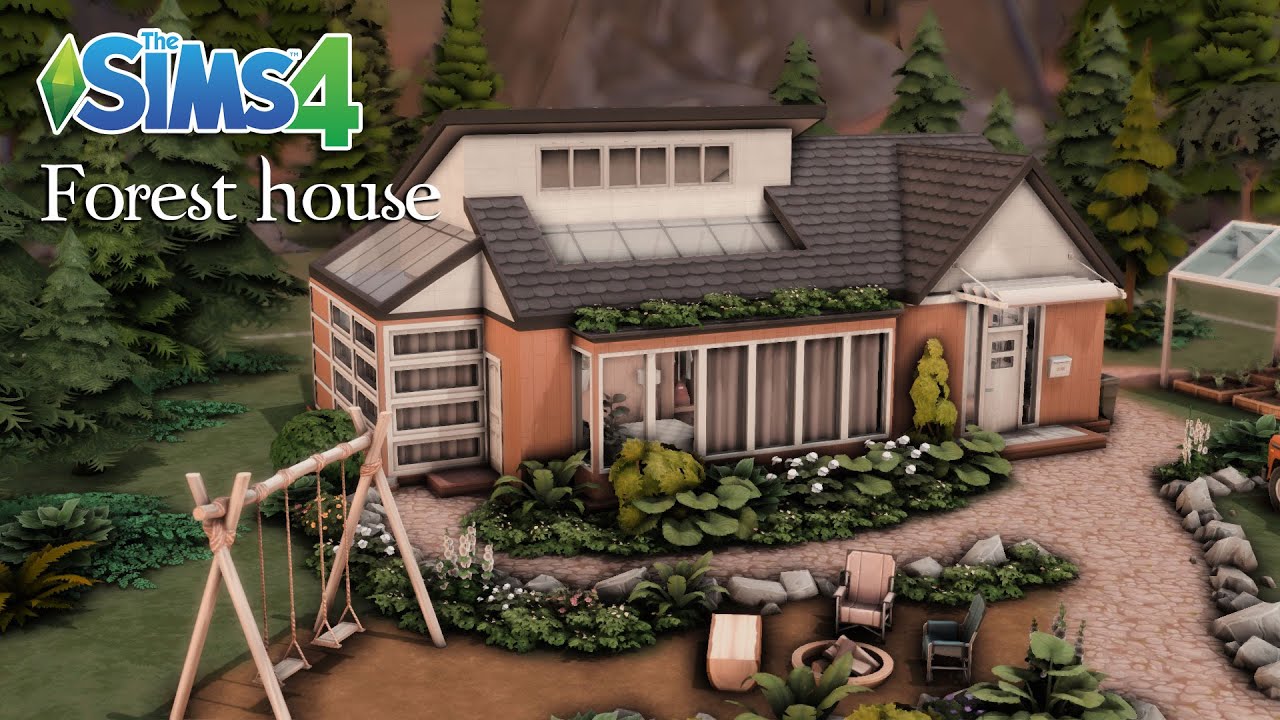 Forest House | Sims 4 | Stop motion | NO CC