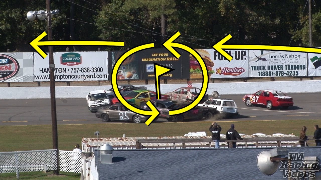 Flagpole Race - Day of Destruction - Langley Speedway - 10/26/13