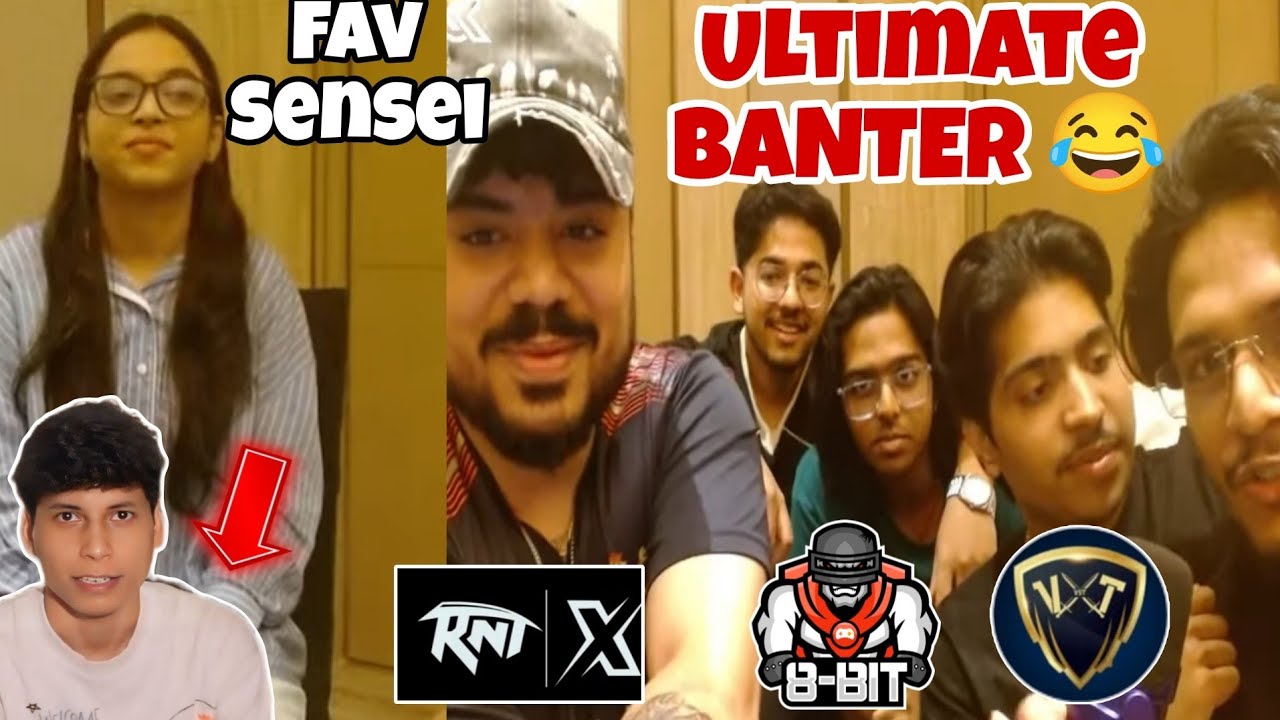 Spower Epic Roast Ex RNTx Ultimate BANTER 😂 Girls Fav Player Sensei 😎