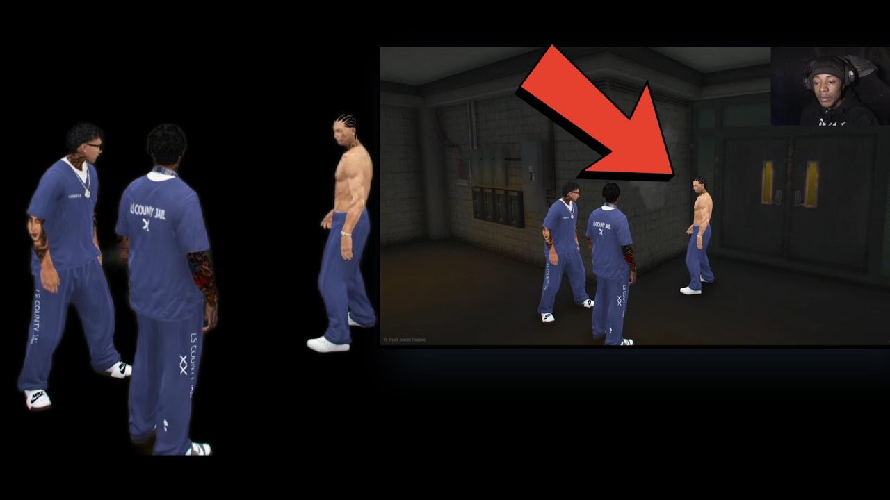 ME AND MY HOMIE POKED SOMEBODY UP IN JAIL | GTA RP ( PART 1)