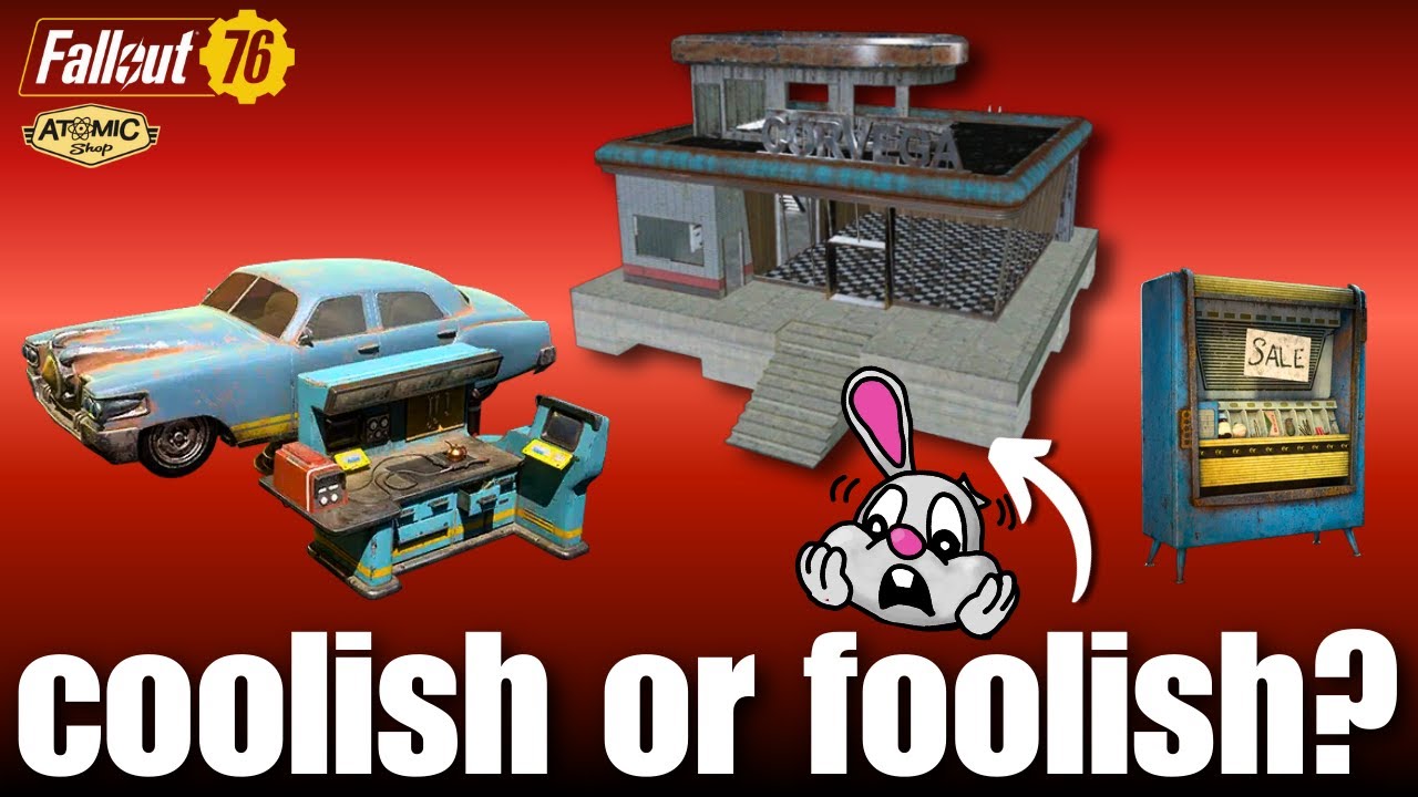 tips & tricks for corvega showroom & corvega dealership bundle | atom shop update review fallout 76