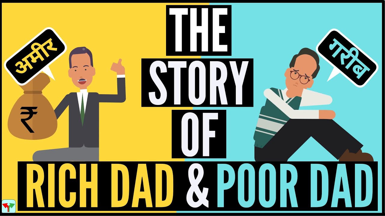 The Story of Rich Dad Poor Dad in Hindi-Robert Kiyosaki Book Rich Dad Poor Dad Book Summary in Hindi